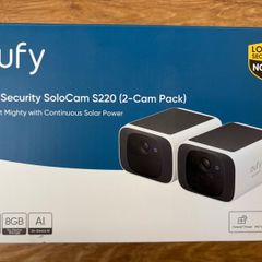 Eufy S220 Solar powered security camera (2 pack)