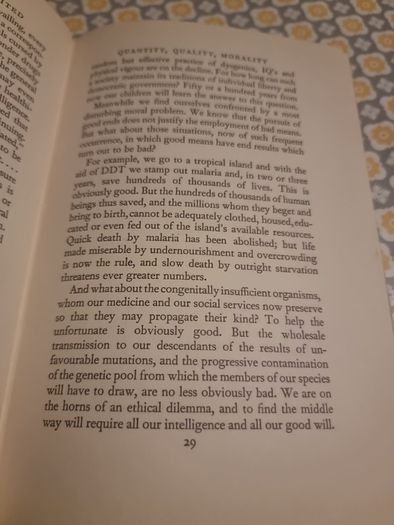 Brave new world revisited.. Aldous Huxley. First edition