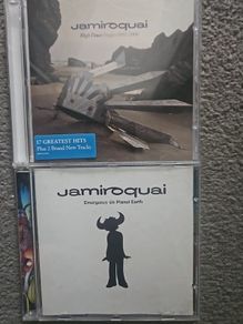 Jamiroquai CDs. 2 albums Collection: High Times. Singles 1992 - 2006 / Emergency On Planet Earth.