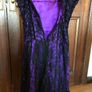 New Purple/Black Lace Dress Image 4