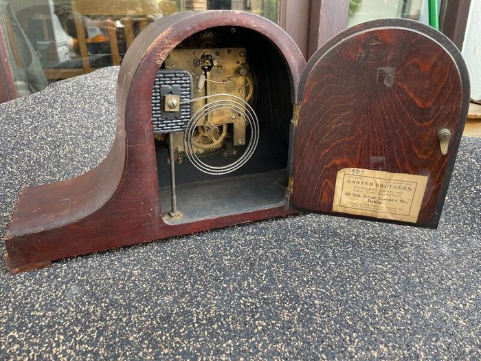 Ganter Brothers Dublin Antique Napoleon's Hat Clock