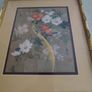 Framed Pair Of Chinese Nature Paintings Print  Frame 37 X 32 Cm. Print 26 X 20 Cm. Image 10