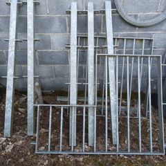 galvanized road barriers