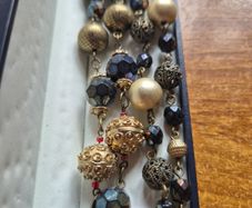 Long Vintage Jingling Necklace