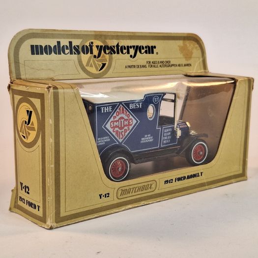 Matchbox Y-12 1912 Ford Model T The Best Potato Smith's Crisps