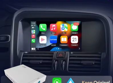 Wireless Carplay for Volvo, Android Auto, Airplay, Mirror Link, Car Accessories, Models For XC60, S60, V40, V60, XC90