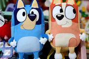 Bingo  Bluey Plush Backpack Family Cosplay Kindergarten Cartoon School Bag Bluebin Dog Backpack Kawaii Blue Backpack Child Gift
