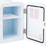 NEW SALE | White Portable Mini Fridge, Cools & Warms, Lightweight Fridge With 4 Litre, 6 Can Storage for Cosmetics Image 3