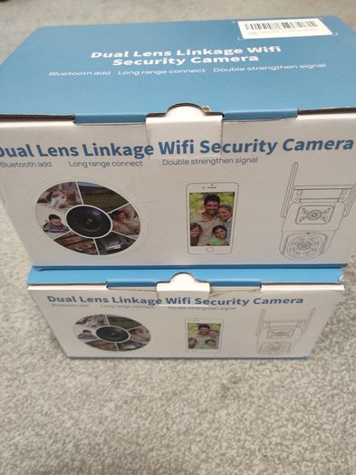 Brand New Dual Lens WiFi Security Cameras