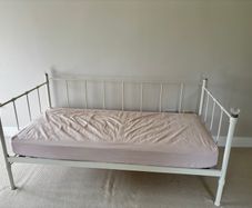 2 x white Daybeds