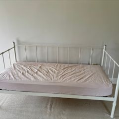 2 x white Daybeds