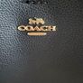 Coach Black Leather Mollie Bag Image 6