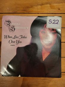 Donna Summer When Love Takes Over You 7 inch single WEA 1989