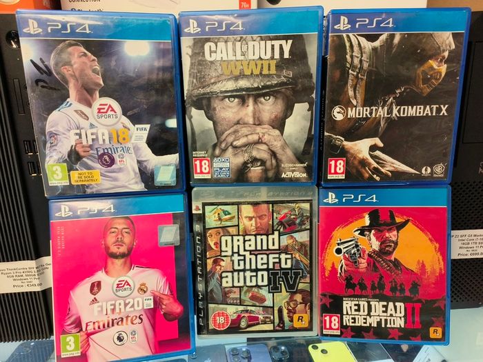 Ps4 Games Boxed/ Used (10 Euro Each)