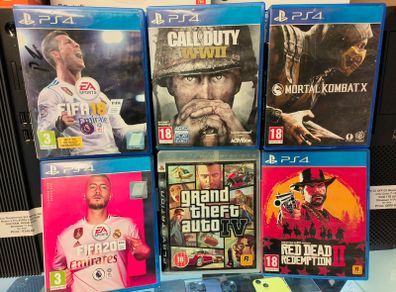 Ps4 Games Boxed/ Used (10 Euro Each)