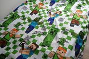 reversable Minecraft duvet cover set