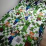 Reversable Minecraft single bed cover set. Image 2