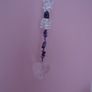 Suncatcher,Window decor,Home decor,Gift,February Birthstone,Amethyst Image 6