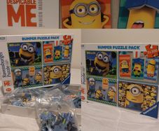 Minions Despicable me Jigsaw Puzzles Bumper Pack 4 x 100 Pieces