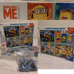 Minions Despicable me Jigsaw Puzzles Bumper Pack 4 x 100 Pieces