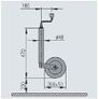 Al-Ko Caravan  Jockey Wheel Assembly 48mm Image 2