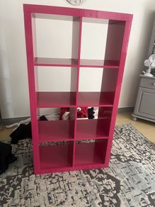 Pink shelf