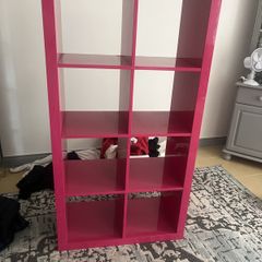 Pink shelf