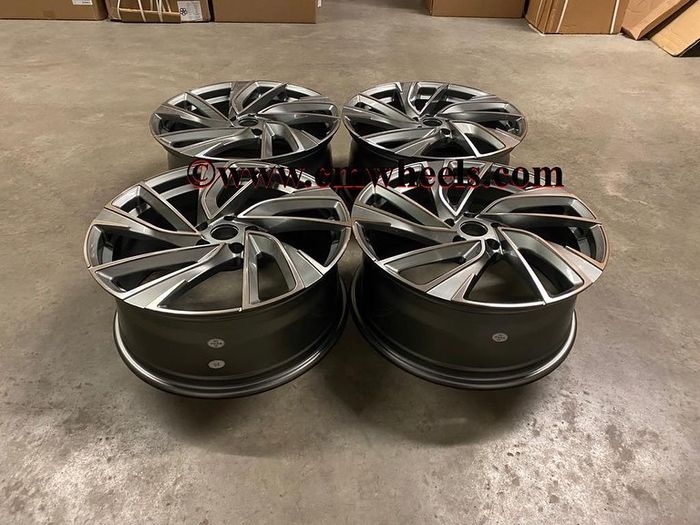 8 19" Inch VW Golf Adelaide Style Alloy Wheels VW MK5 MK6 MK7 MK7.5 AUDI A3 CADDY VAN SEA LEON scirocco skoda superb octavia 5x112