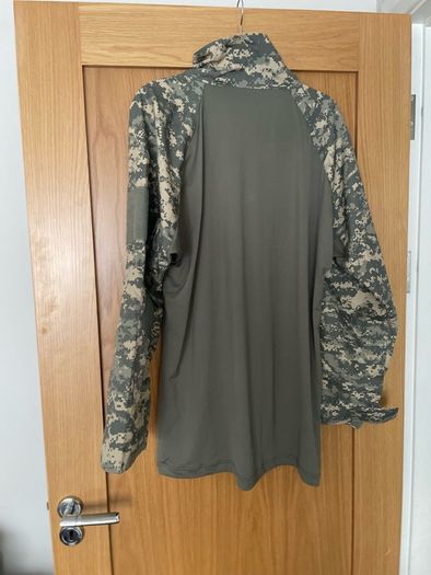 Military Camo zip Pullover Size XXL