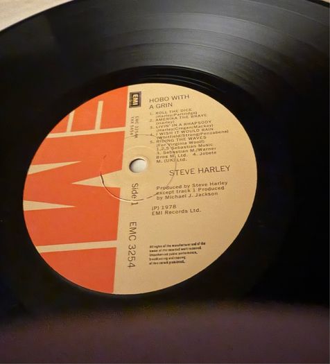 Steve Harley Hobo with a Grin 1978 UK Vinyl LP