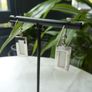 Sterling Silver 925 Mother of Pearl Set. Pendant, Bangle and Earrings. Hallmarked London 2006 Image 9