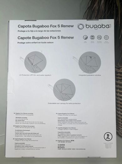 Bugaboo Fox 5  Renew sun canopy