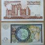 SCOTLAND - Set of 2 Banknotes: 10 Pounds 2006 2007 P 26 P 353b (aUNC) Image 2