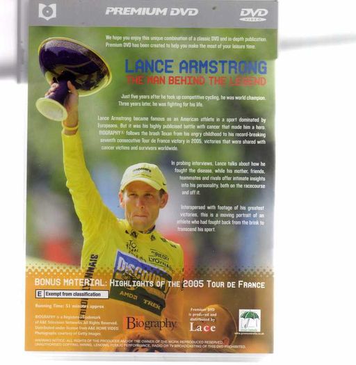 Lance Armstrong - The Man Behind The 'legend'
