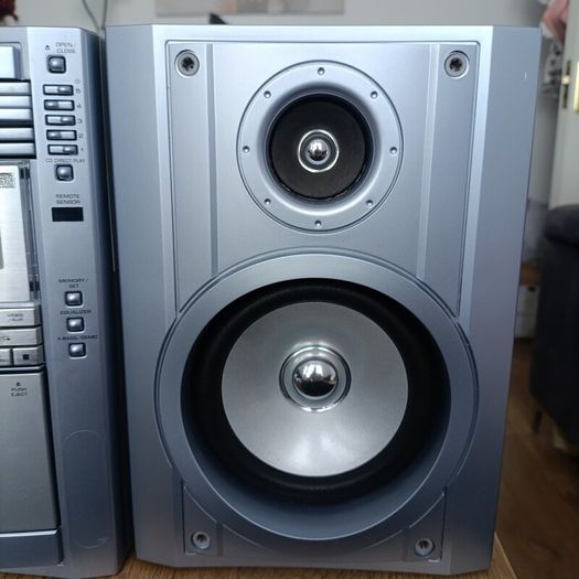 Sharp XL MP110 Micro Component System 5 Disc CD Changer Cassette mp3 FM