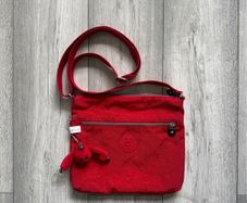 Kipling Arto Medium Crossbody Bag Red Rouge