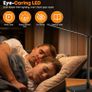 Desk Lamp Eye-Caring LED Table Lamp Dimmable Bedside Lamp with 2 USB Charging Ports and 10 Brightness Levels x 5 Colour Modes Touch Control Daylight Lamp for Office, Bedside, Reading- Auto Timer Image 2