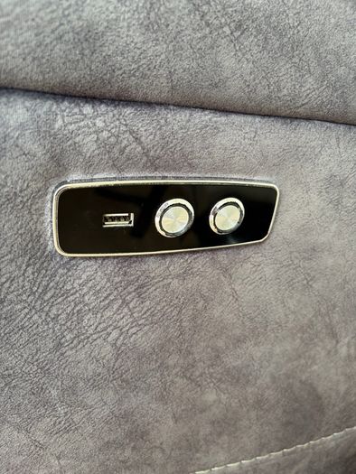 3 Seater  Reclining Leather Sofa