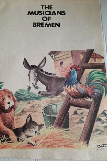 story book vintage by the brothers Grimm