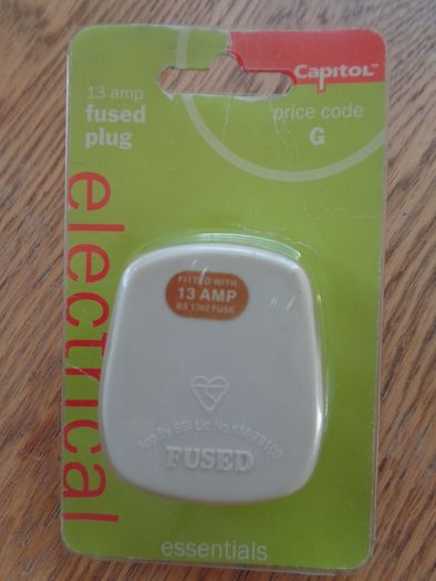 13 AMP Fused Plug Top for Sale