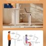 Electric Standing Desk Height Adjustable 100 x 60cm Sit Stand with 4 Memory Smart Pannel for Home Office Splice Board Image 7