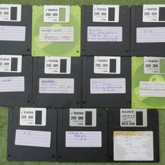 Disk Set Vintage Floppy Disk