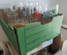 MIixed pint glasses 20 for 10euro