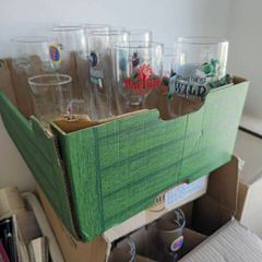 MIixed pint glasses 20 for 10euro