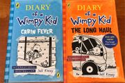 Diary Of A Wimpy Kid Books 6&amp;9, Cabin Fever &amp; The Long Haul by Jeff Kinney