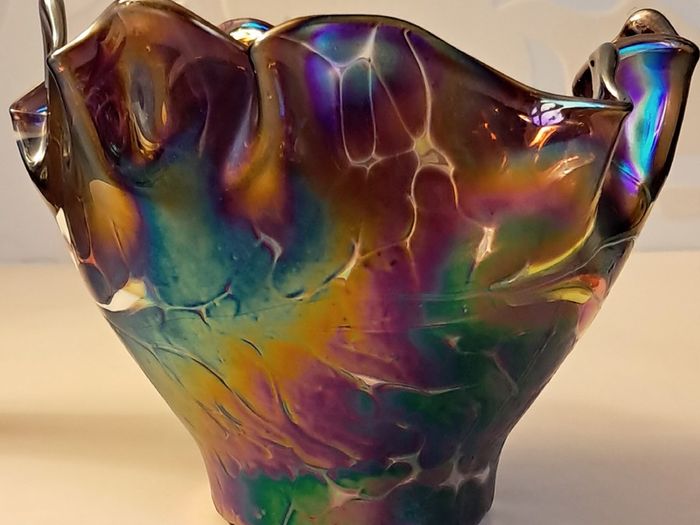 Fenton Carnival Glass Bowl