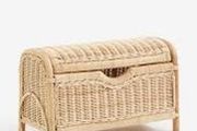 Children's storage Bench Wicker