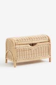 Children's storage Bench Wicker