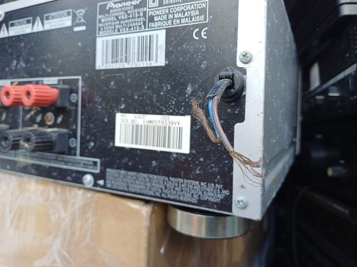 Pioneer amplifier for repair or parts