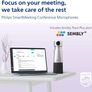 Philips Smart Meeting 4K Audio and Video Conferencing Solution with Sembly AI meeting assistant, creation of summaries, minutes and to-do-lists Image 2